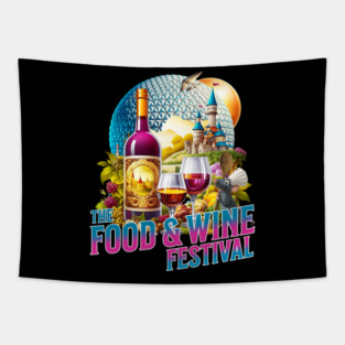 Food and Wine Festival Orlando Florida World Showcase Tapestry