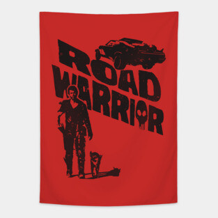 Mad max the road warrior with his dog Tapestry