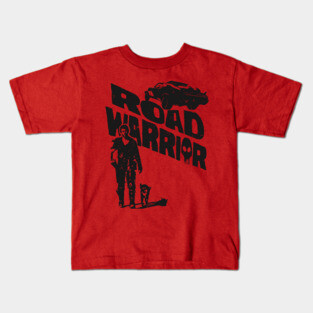 Mad max the road warrior with his dog Kids T-Shirt