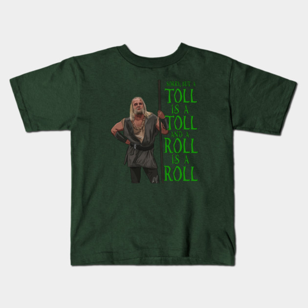 Men in Tights: Tolls & Rolls Kids T-Shirt by 51Deesigns