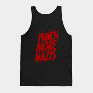 Punch More Nazis Tank Top