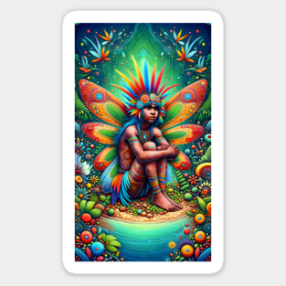 Aboriginal Fairy Sticker