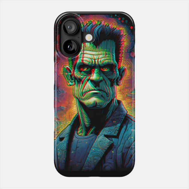 3D Frankenstein Phone Case by Grave Digs