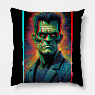 3D Frankenstein Pillow