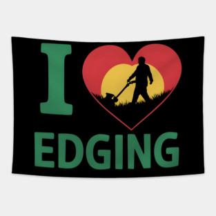 I Love Edging Tapestry