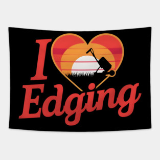 I Love Edging Tapestry