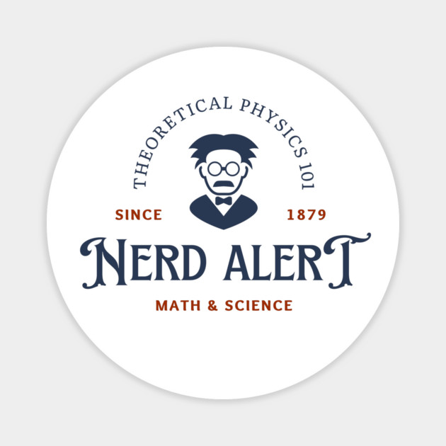 Albert Einstein Magnet by Timeless Chaos