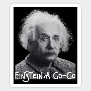 Einstein A Go Go Magnet