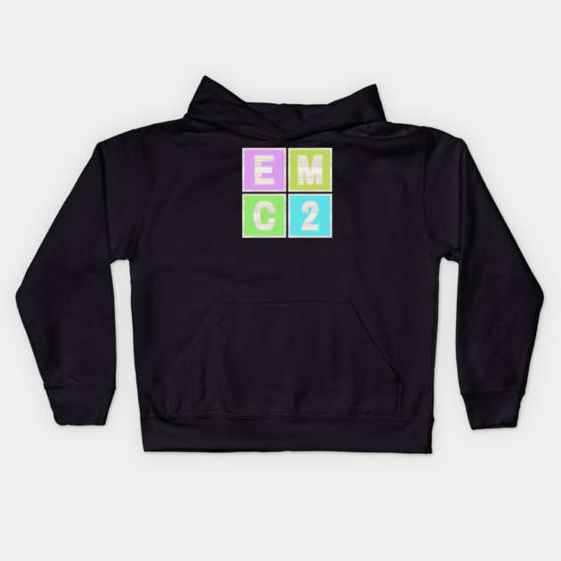 E = MC2 Kids Hoodie by Timeless Chaos