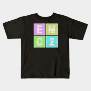 E = MC2 Kids T-Shirt