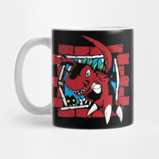 digimon tyrannomon Mug