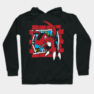 digimon tyrannomon Hoodie