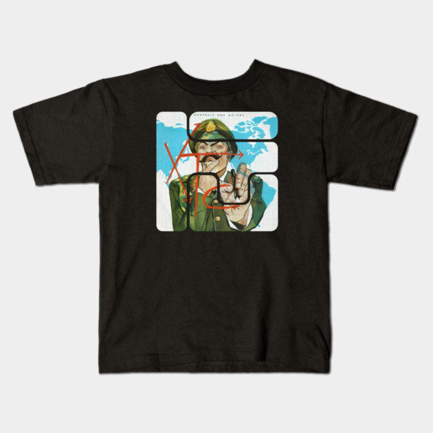 XTC - Generals & Majors Kids T-Shirt by Timeless Chaos