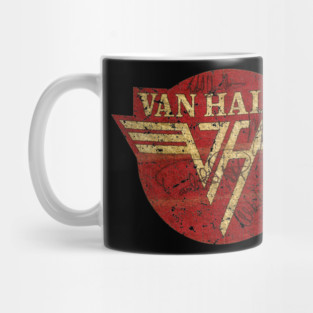 Vintage Van Halen Signature Mug