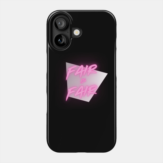 Fair is Fair: The Legend of Billie Jean Tribute T-Shirt Phone Case by Low Life Shirts