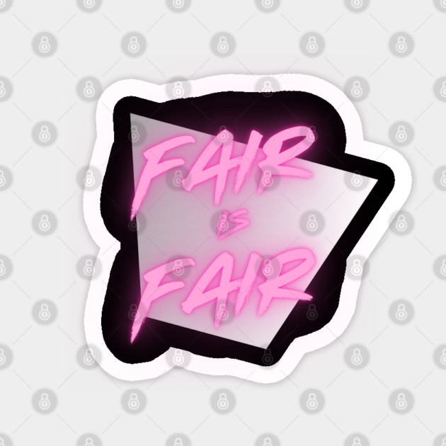 Fair is Fair: The Legend of Billie Jean Tribute T-Shirt Sticker by Low Life Shirts