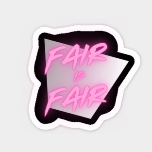 Fair is Fair: The Legend of Billie Jean Tribute T-Shirt Magnet