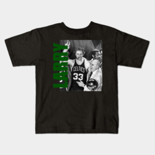 Larry Bird // Retro Aesthetic Fan Art // 80s Kids T-Shirt