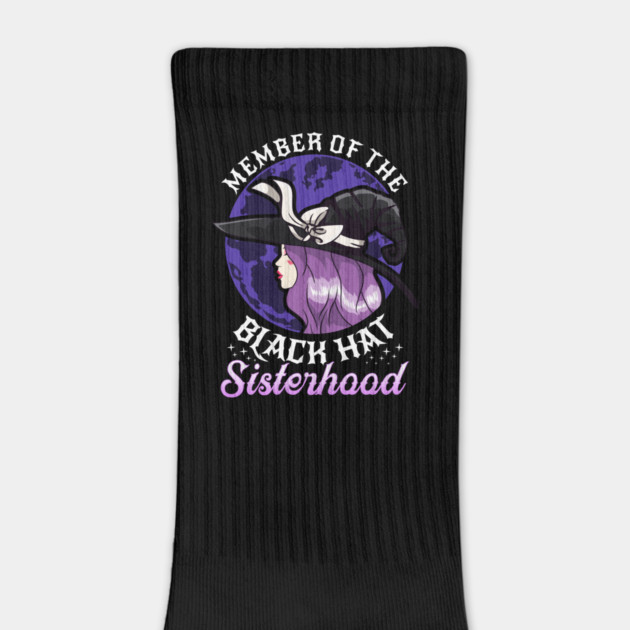 Member of the Black Hat Sisterhood Halloween Witch Gift by creative
