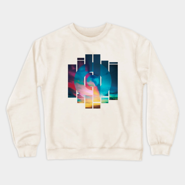 Decades Dividing Crewneck Sweatshirt by casualteesinc