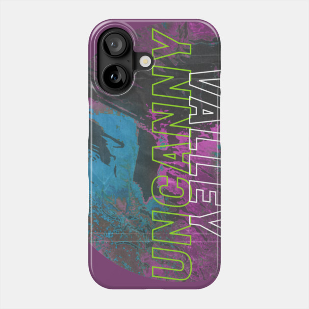 An Uncanny Valley Phone Case by casualteesinc