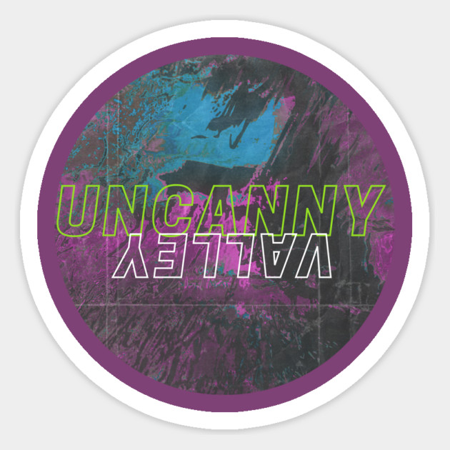 An Uncanny Valley Sticker by casualteesinc