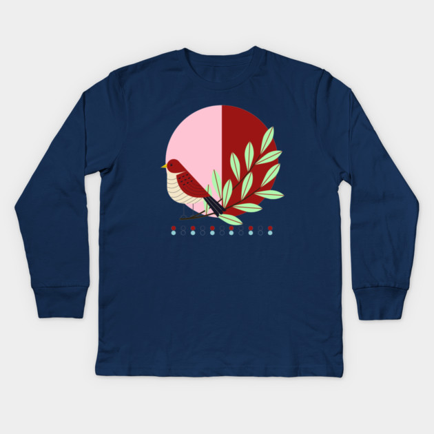 Springtime Recess Kids Long Sleeve T-Shirt by casualteesinc