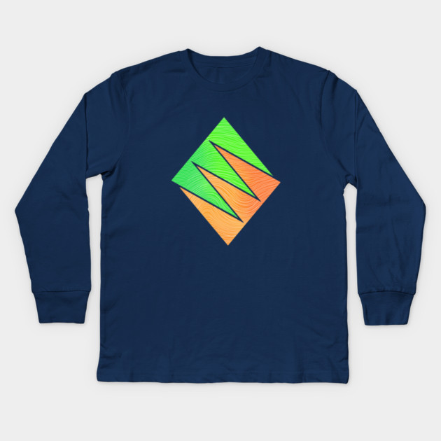 Subtle Paradigm Shift Kids Long Sleeve T-Shirt by casualteesinc
