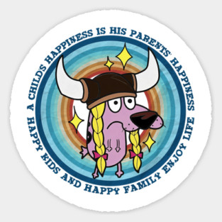 courage viking Sticker