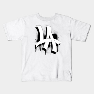 Los Angeles graffiti tag Kids T-Shirt