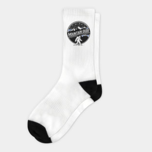 Mountain Dude Bigfoot Hiking Adventure Socks