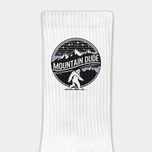 Mountain Dude Bigfoot Hiking Adventure by Anticorporati