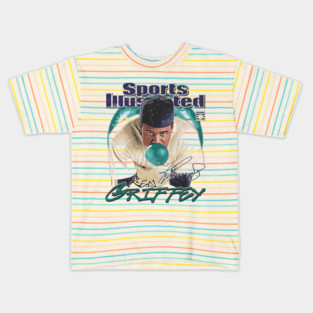Ken Griffey Jr. Sports Illustrated & Seattle Bubblegum Kids T-Shirt
