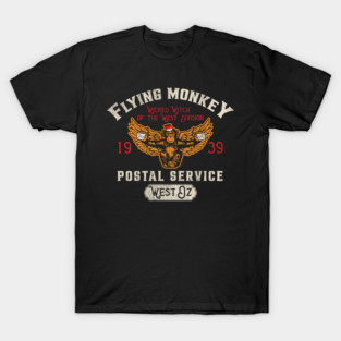 Flying Monkey Postal Service II Dks Worn T-Shirt
