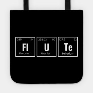 Flute, Periodic Elements Spelling Tote