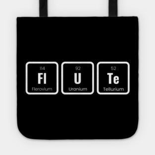 Fl-U-Te Periodic Elements Spelling Tote