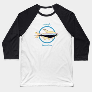 Emperor Tetra Baseball T-Shirt