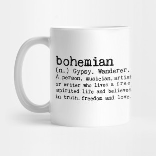 Bohemian. Mug