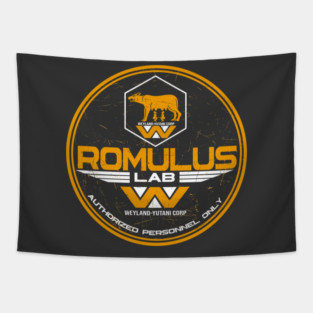 Romulus Lab Tapestry
