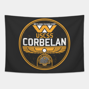 USCSS CORBELAN logo Tapestry