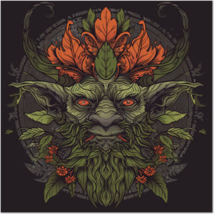 Goblin Head Posters and Art