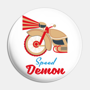 Speed Demon Pin