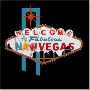 New vegas welcome sign Posters and Art