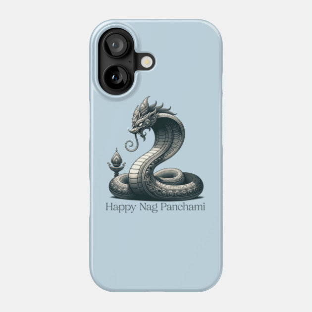 Elegant Naga Panchami Cobra Phone Case by HolidayBug
