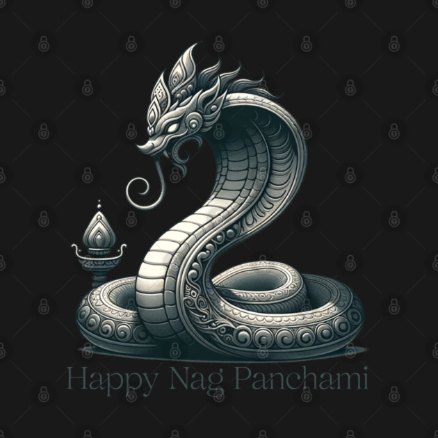 Elegant Naga Panchami Cobra by HolidayBug
