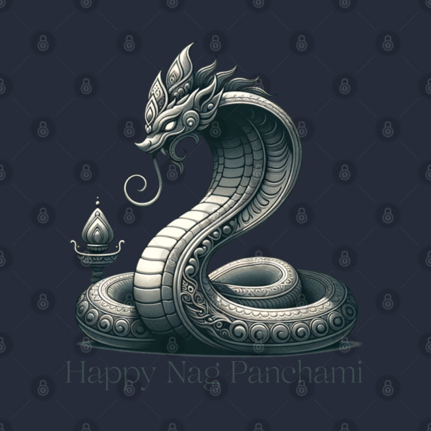 Elegant Naga Panchami Cobra by HolidayBug