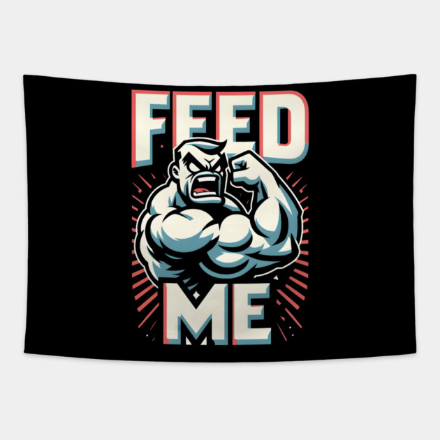 Feed Me Tapestry by MakerMind8.2