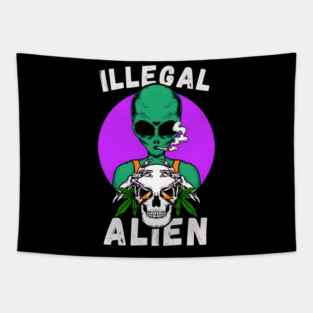 Illegal Alien Tapestry