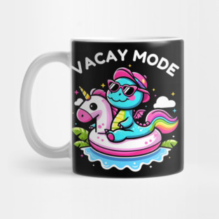 Sunny Day Unicorn Pool Party Mug