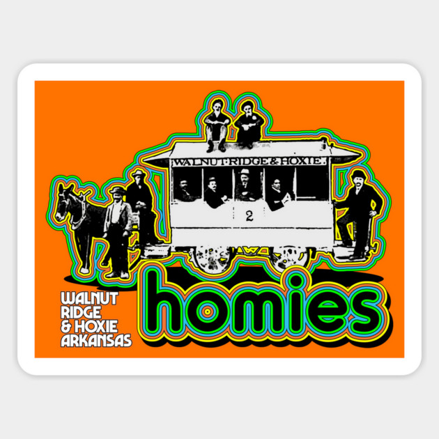 Walnut Ridge & Hoxie - Homies Magnet by rt-shirts